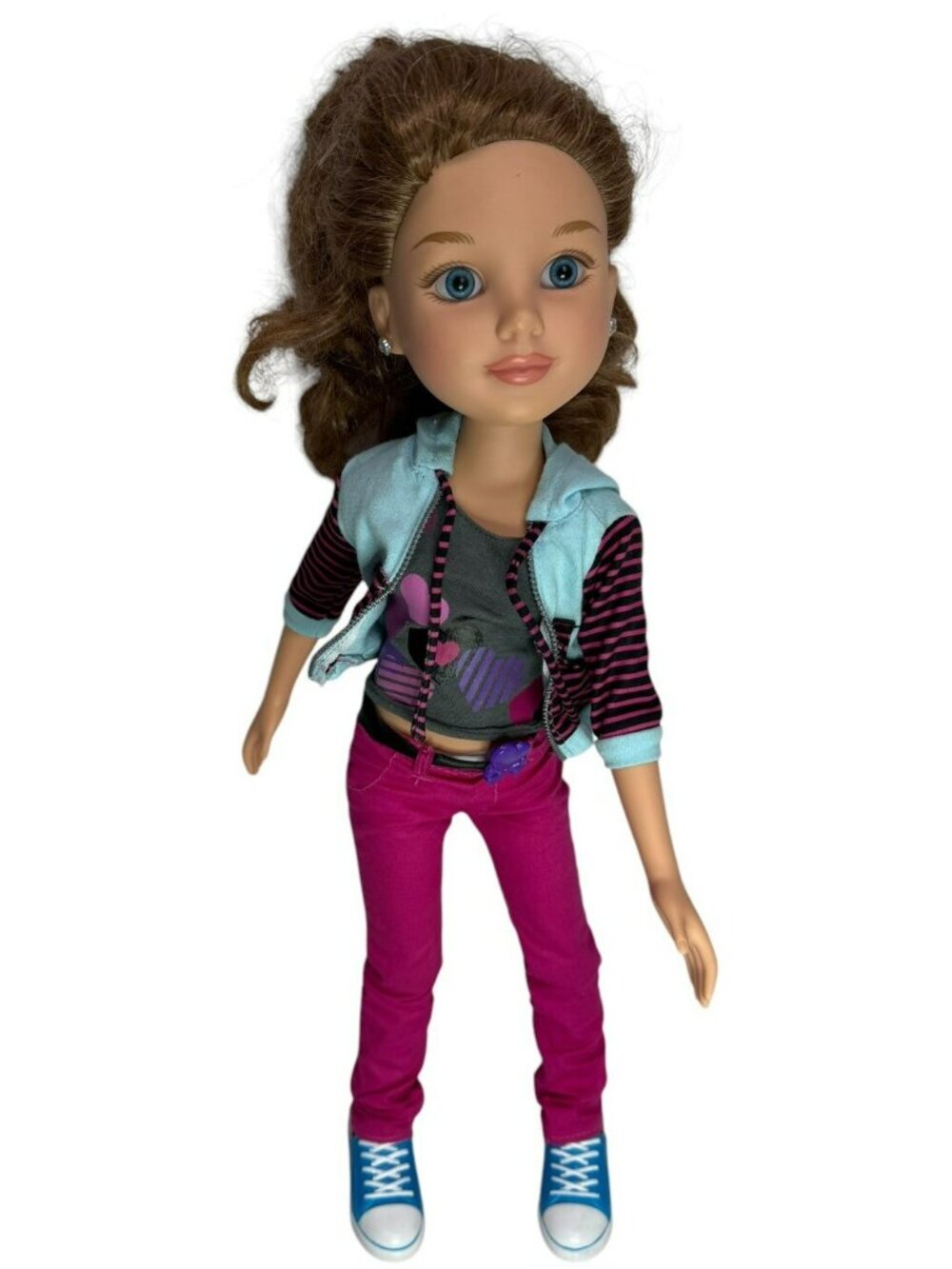 ORIGINAL OUTFIT! MGA Best Friends Club 18" ADDISON Jointed Doll BFC Ink Wave 1